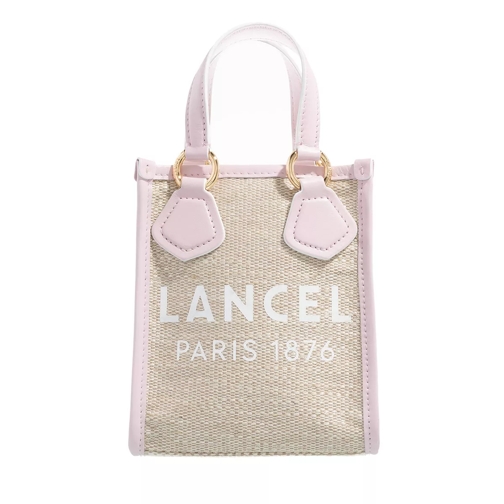Lancel Summer Tote Nat/Dragee P Crossbody Bag
