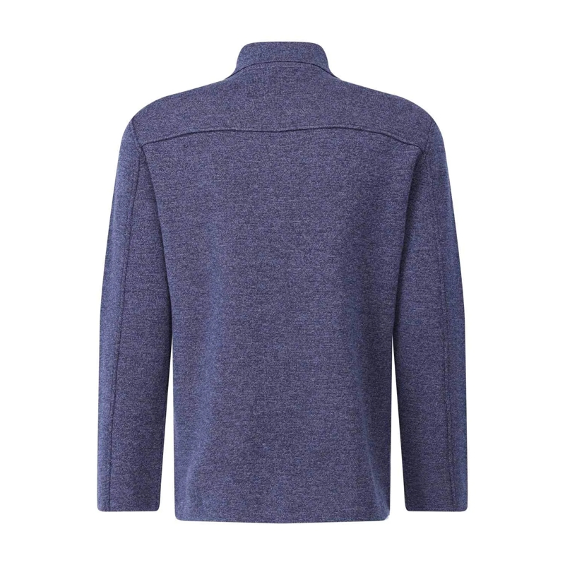 Maurizio Baldassari Hemd Overshirt aus Wolle blau(Image 2)