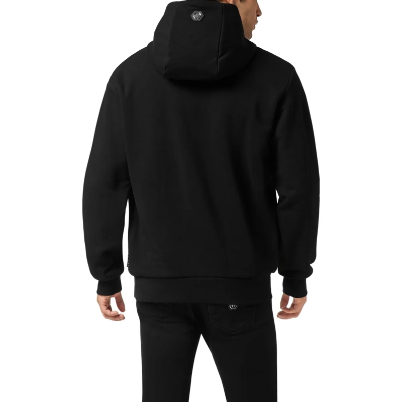 Philipp Plein Top Kapuzen-Sweatshirt Verziert schwarz(Image 2)