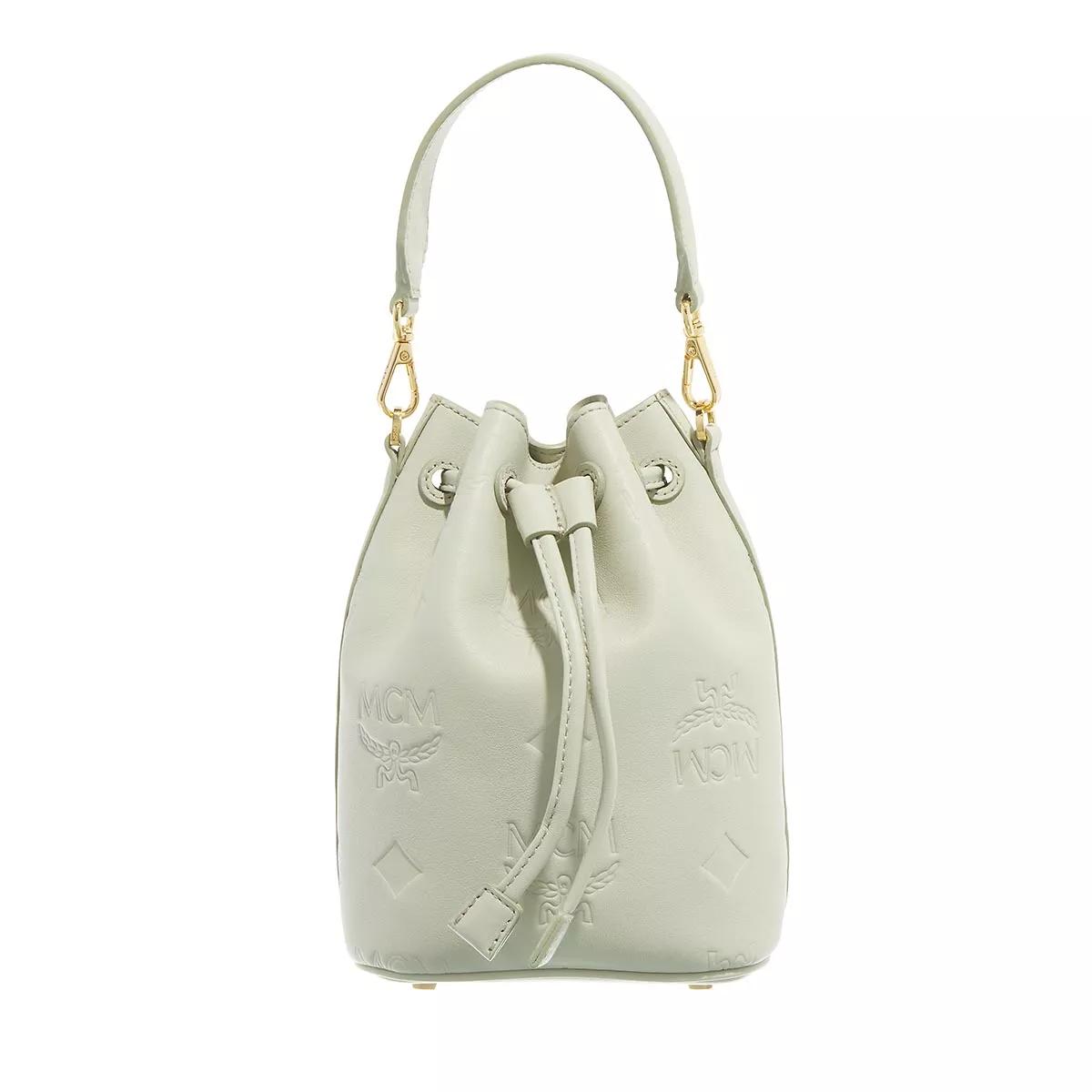 MCM Dessau Drawstring Mini Alfalfa Bucket Bag