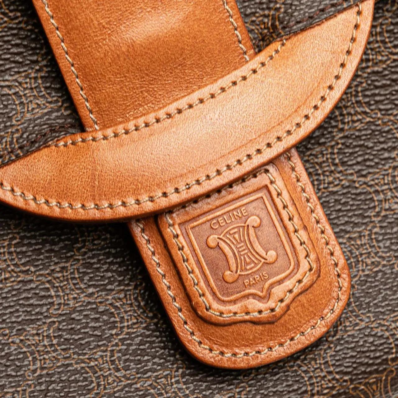 Thumbnail - Celine Clutches - Macadam Coated Canvas Clutch - Gr. unisize - in Braun - für Damen