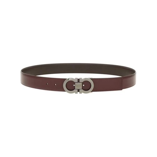 Salvatore Ferragamo Gürtel Brown Leather Belt Brown