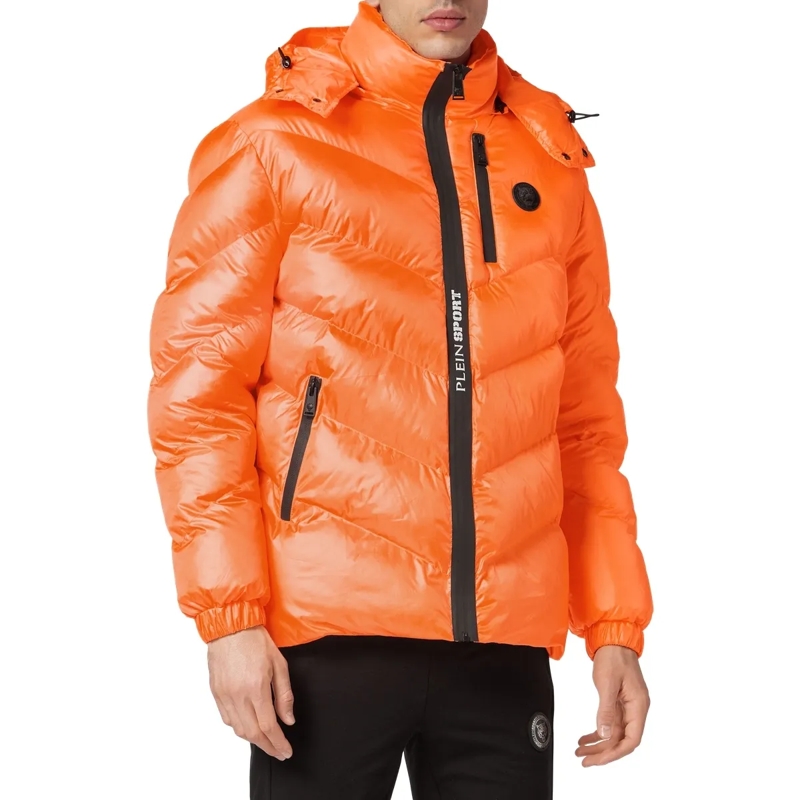 Plein Sport Daunenjacke Jacke Tiger orange(Image 13)