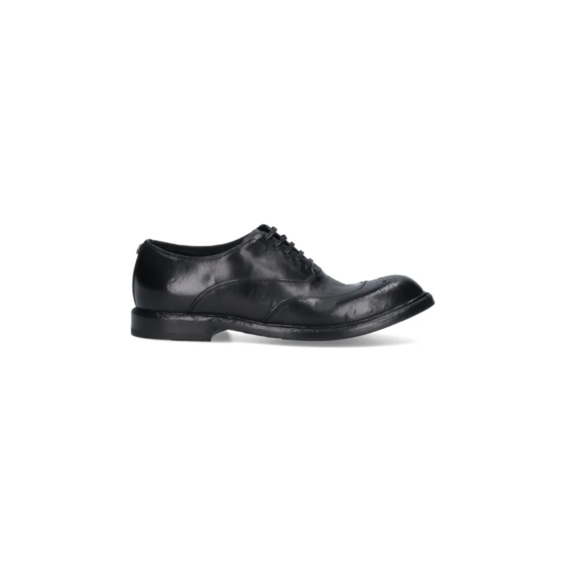 Dolce&Gabbana Schnürschuhe "Marsala" Derby Shoes – Black Black