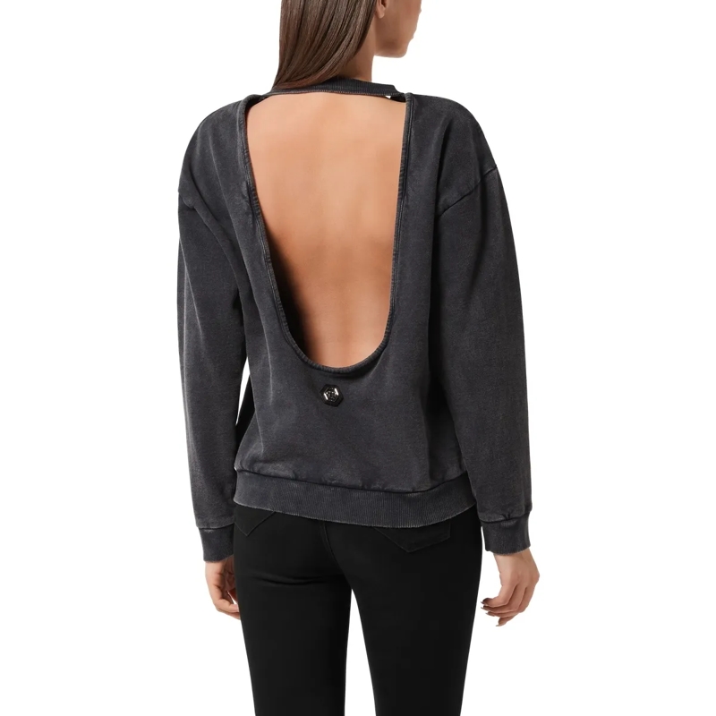 Philipp Plein Top Sweatshirt Ls Love schwarz(Image 2)