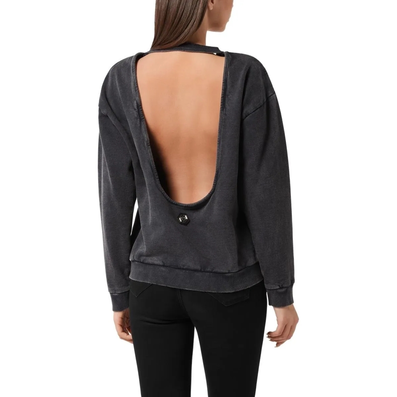 Philipp Plein Sweatshirt Sweatshirt Ls Love schwarz(Image 3)