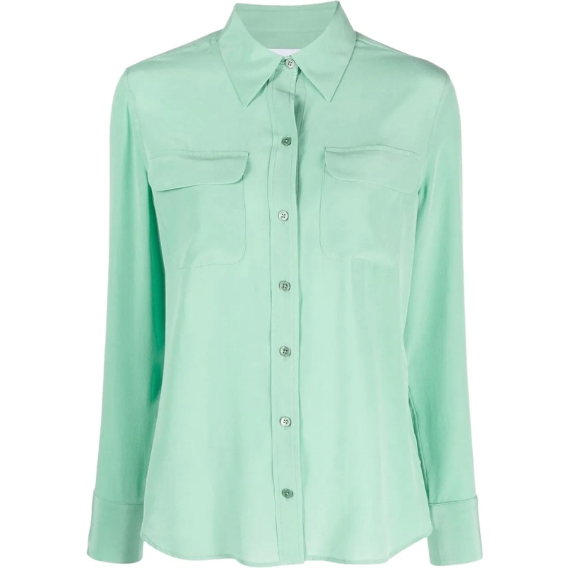 Equipment Bluse Shirts Green grün