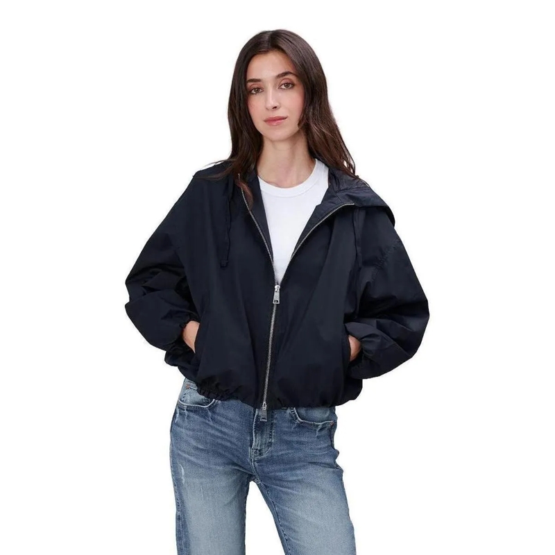 True Religion Übergangsjacke - Lange Ärmel- Oversize-Schnitt- Balloon-Ärmel- blau(Image 4)