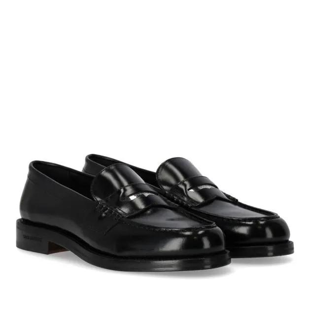 Dsquared2 Loafers & Ballerinas - Beau Black Loafer - Gr. 42 (EU) - in Schwarz - für Damen