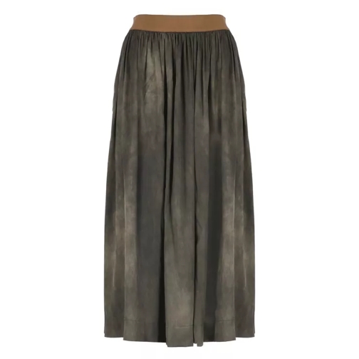 Uma Wang Dark Grey Skirt Grey 