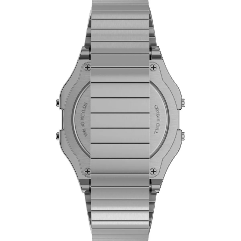 Timex Automatikuhr Digitaluhr Timex T80 silber(Image 2)