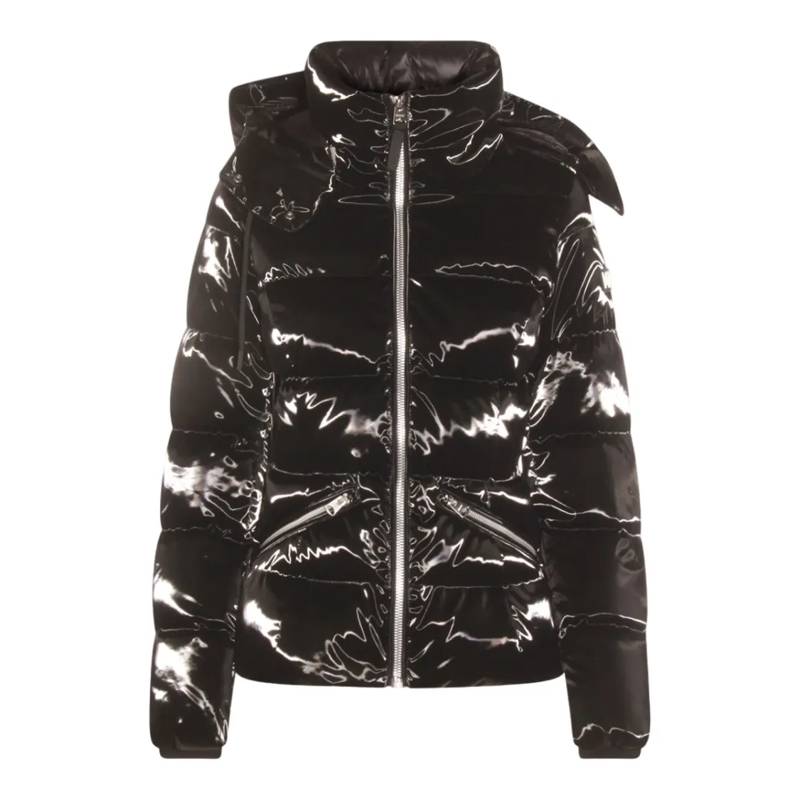 Mackage  Glossy Black Puffer Coat Black