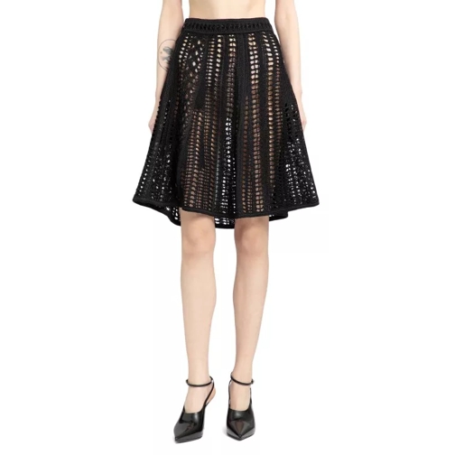 Givenchy Crochet Skirt Black 