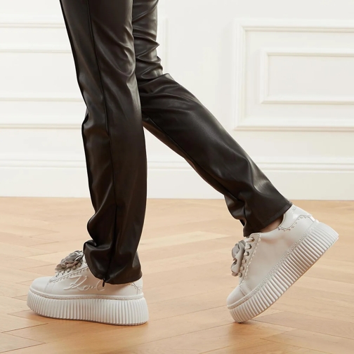 Karl Lagerfeld sneaker basse Kreeper Lo Signia Flora Trim White Lthr Mono (Image 2)