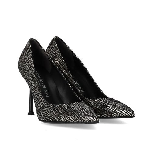 Sergio Levantesi Escarpin Musa Black Silver Pump Black