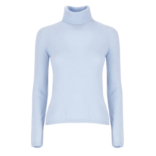 Vanise Light Blue Vanisè Cashmere Sweater Blue Rollkragenpullover