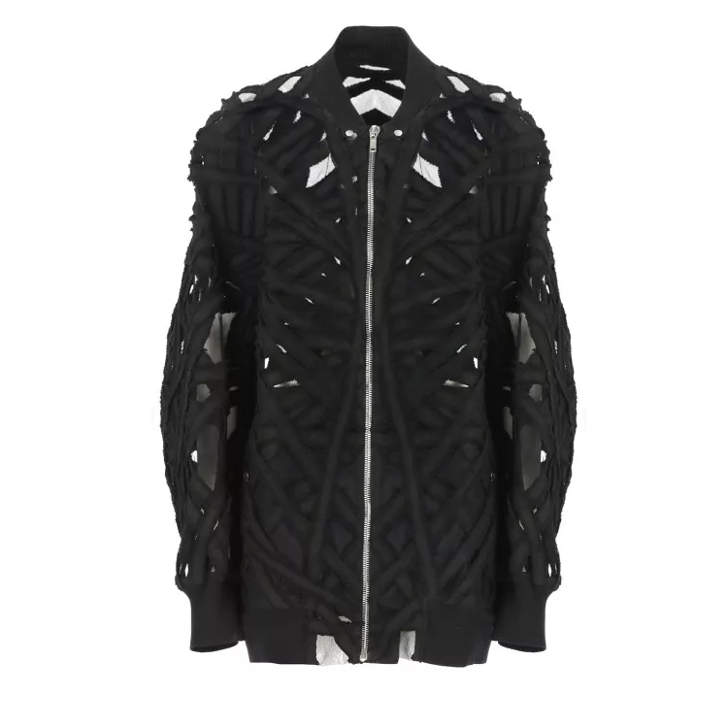 Rick Owens Peter Flight Jacket Black | Übergangsjacke