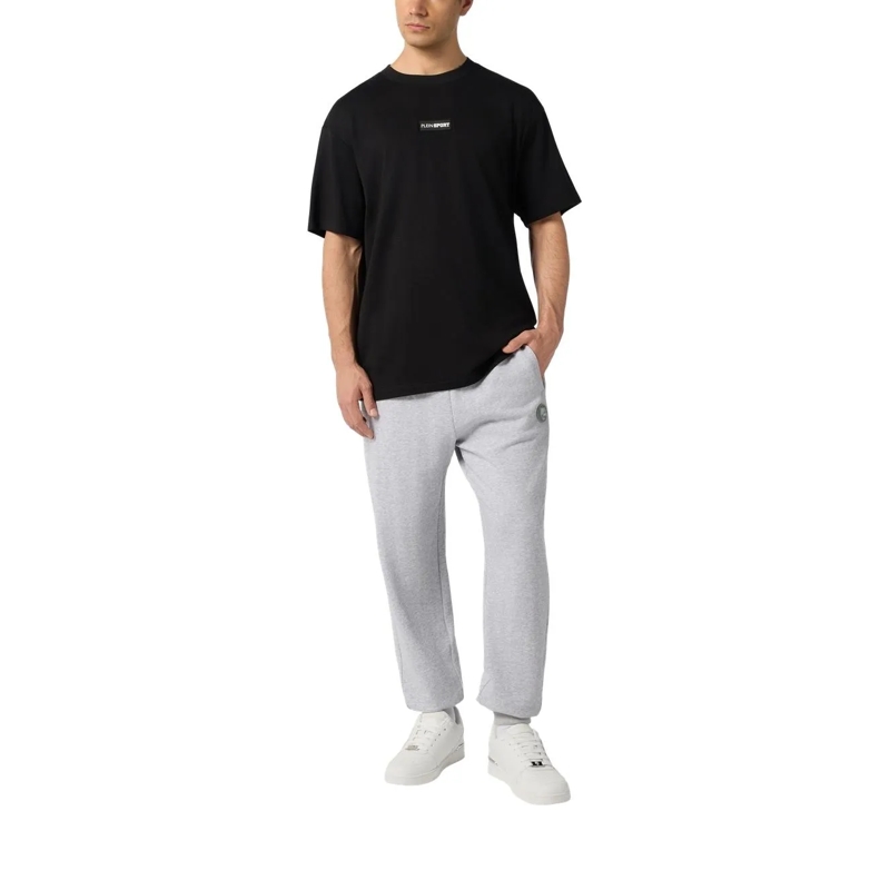 Plein Sport T-Shirt Slub Cotton T-Shirt Scratch schwarz(Image 2)