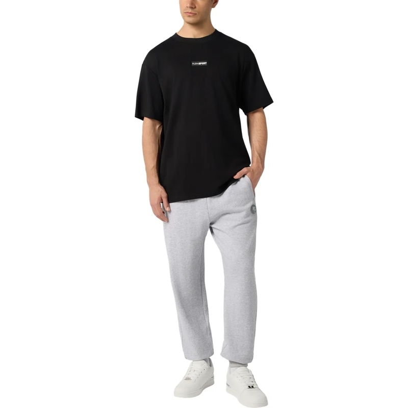 Plein Sport T-Shirt Slub Cotton T-Shirt Scratch schwarz(Image 4)
