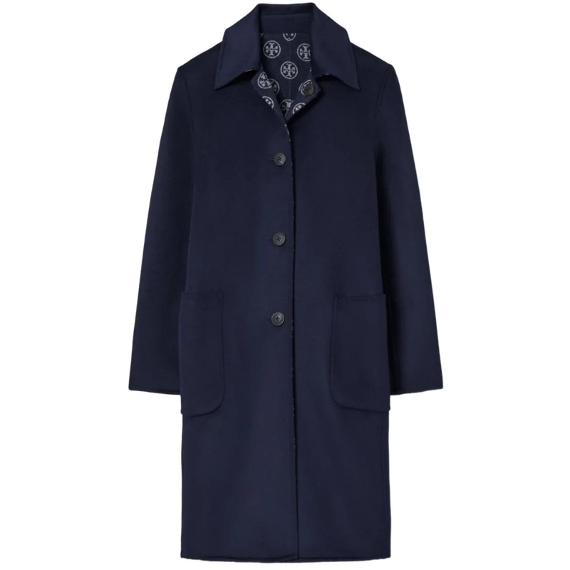 Tory Burch Übergangsjacke Coats Blue blau