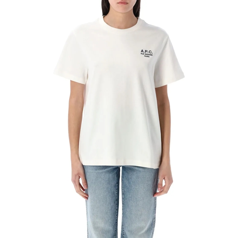 A.P.C. T-shirt Rue Madame Heavy Cotton Standard T-Shirt Grey