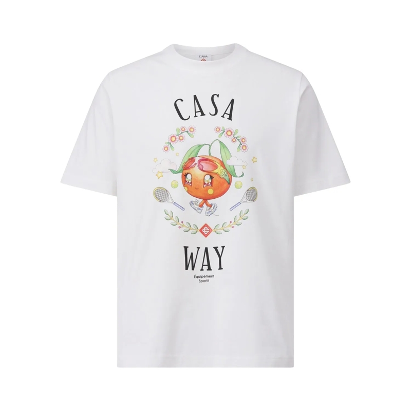 Marni Chemise T-Shirt mit Print Weiß