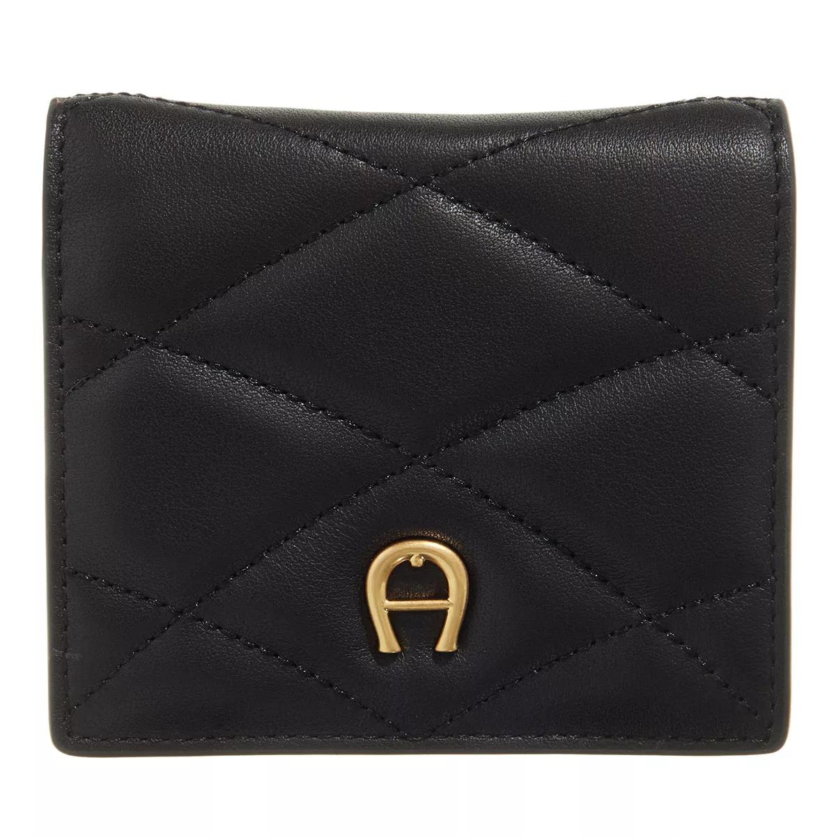 AIGNER Maggie Black Portafoglio A Due Tasche