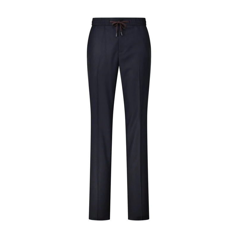 Maurizio Baldassari  Stoffhose aus Schurwolle Navy