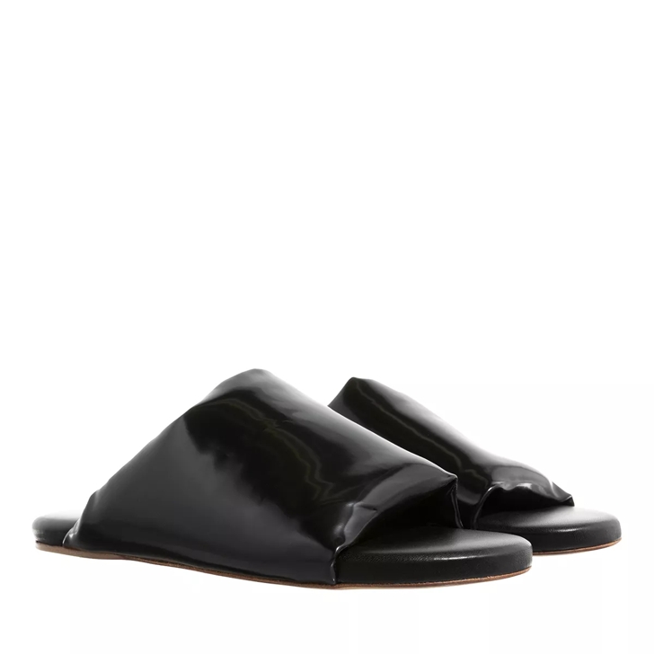 Bottega veneta black discount slides