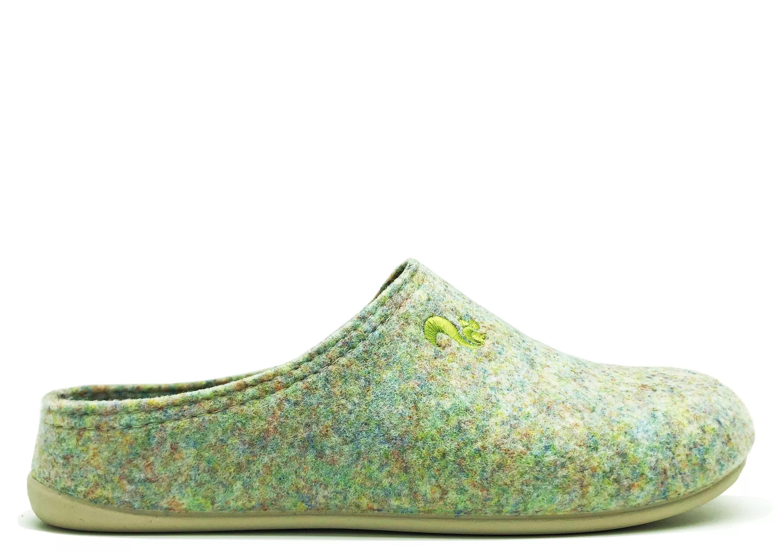 thies Sneakers - thies 1856 ® Recycled PET Slipper vegan multi (W/M - Gr. 36 (EU) - in Bunt - für Damen