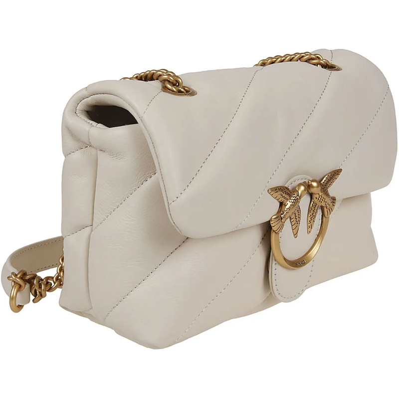 Pinko Fourre-tout PINKO LOVE PUFF MINI CL SHEEP NAPPA weiß(Image 3)