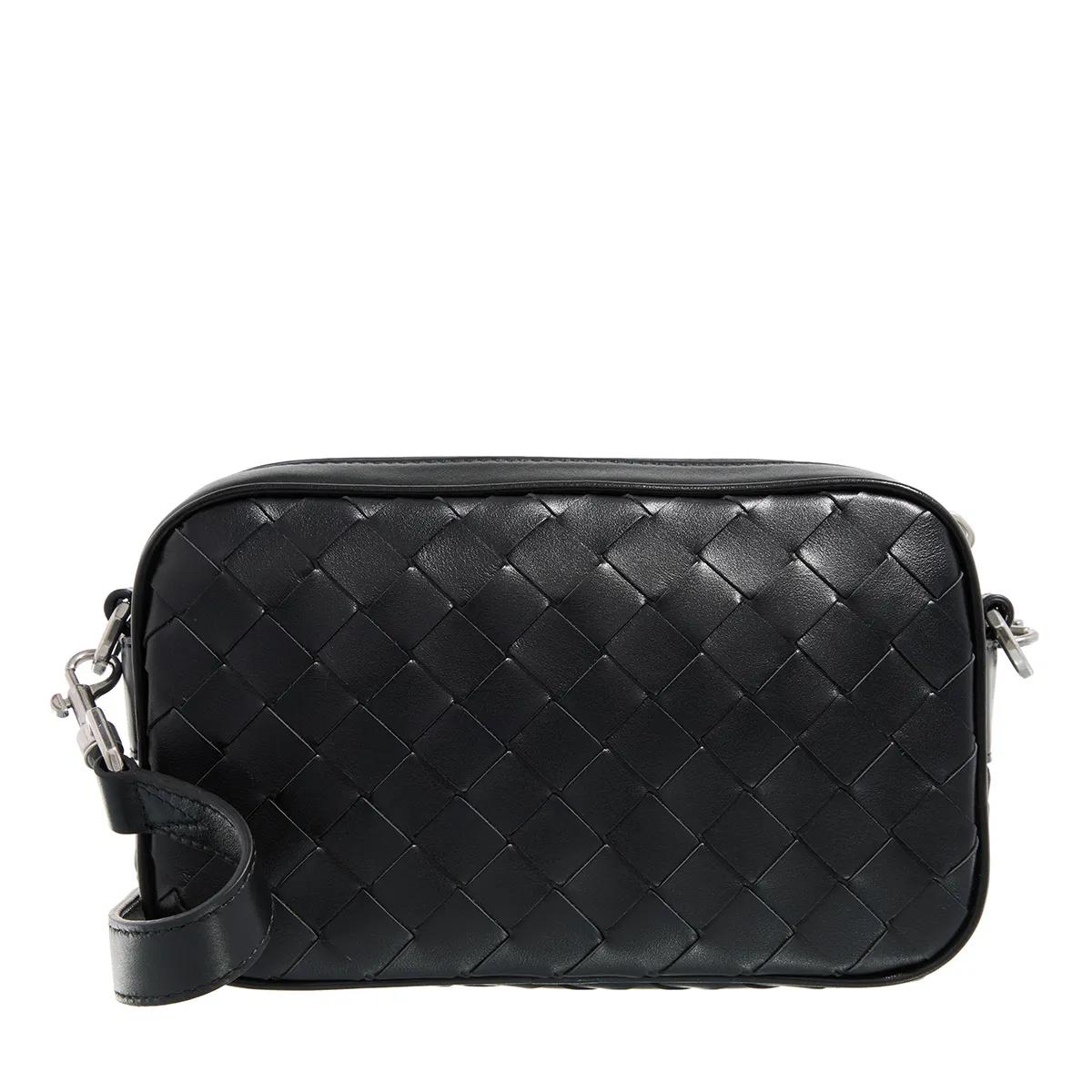 Bottega Veneta Crossbody Bags - Mini Intrecciato Camera Bag - Gr. unisize - in Schwarz - für Damen