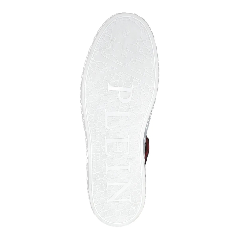 Philipp Plein Low-Top-Sneaker Hightop-Sneaker Notorious Mit Schmucksteinen rot(Image 4)