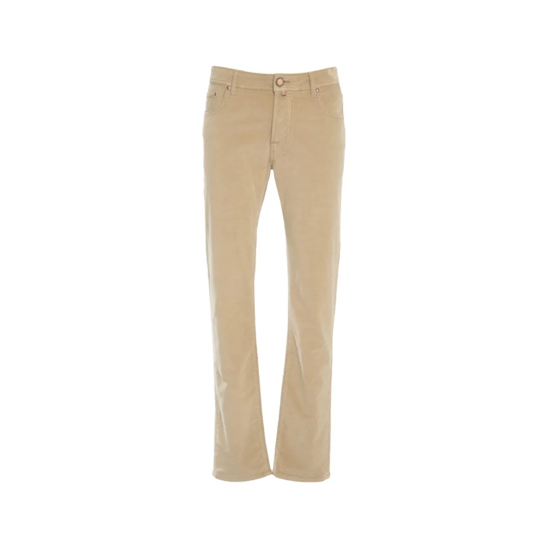 Jacob Cohen Jeans Classic Five-Pocket Casual Trousers With Straight  Neutrals
