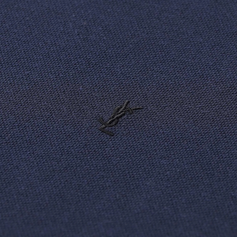 Saint Laurent T-Shirt T-Shirt mit Logo blau(Image 4)