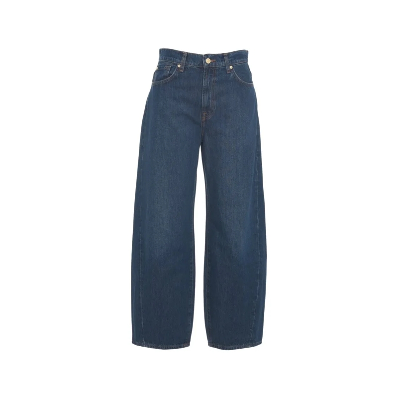 Seven for all Mankind Jeans Relaxed Fit Boyfriend Jeans Blue