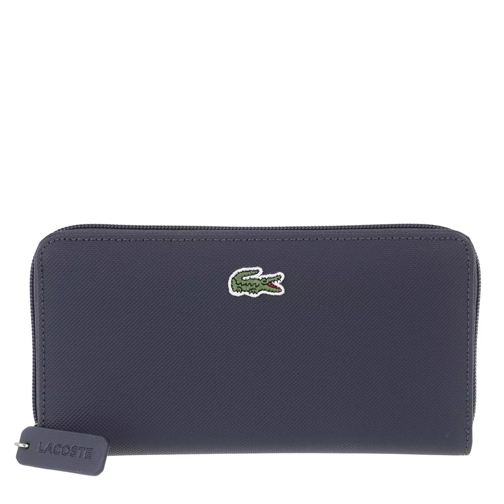 Lacoste L Zip Wallet Penombre Portemonnaie mit Zip-Around-Reißverschluss