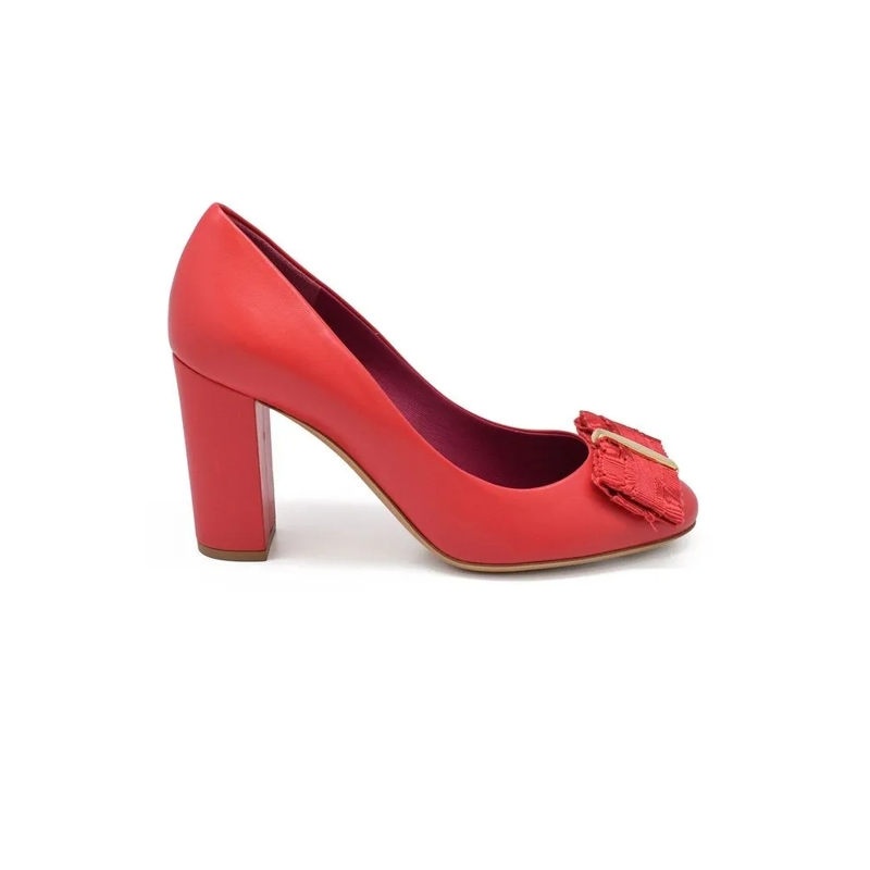 Salvatore Ferragamo Escarpins Elinda Pumps Red