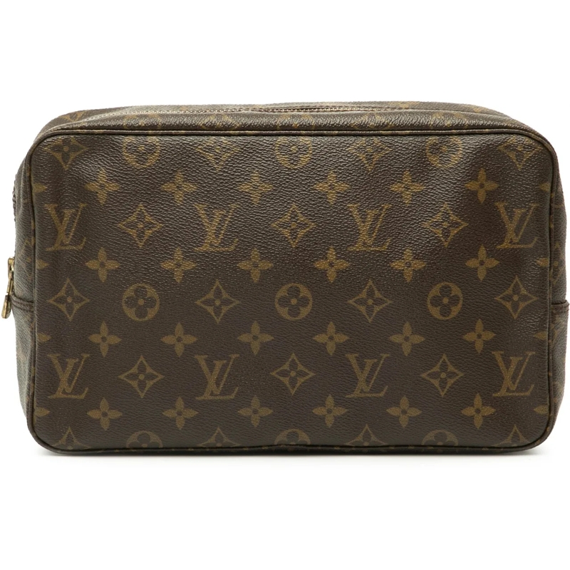 Louis Vuitton Clutch Monogram Trousse Toilette 28 braun