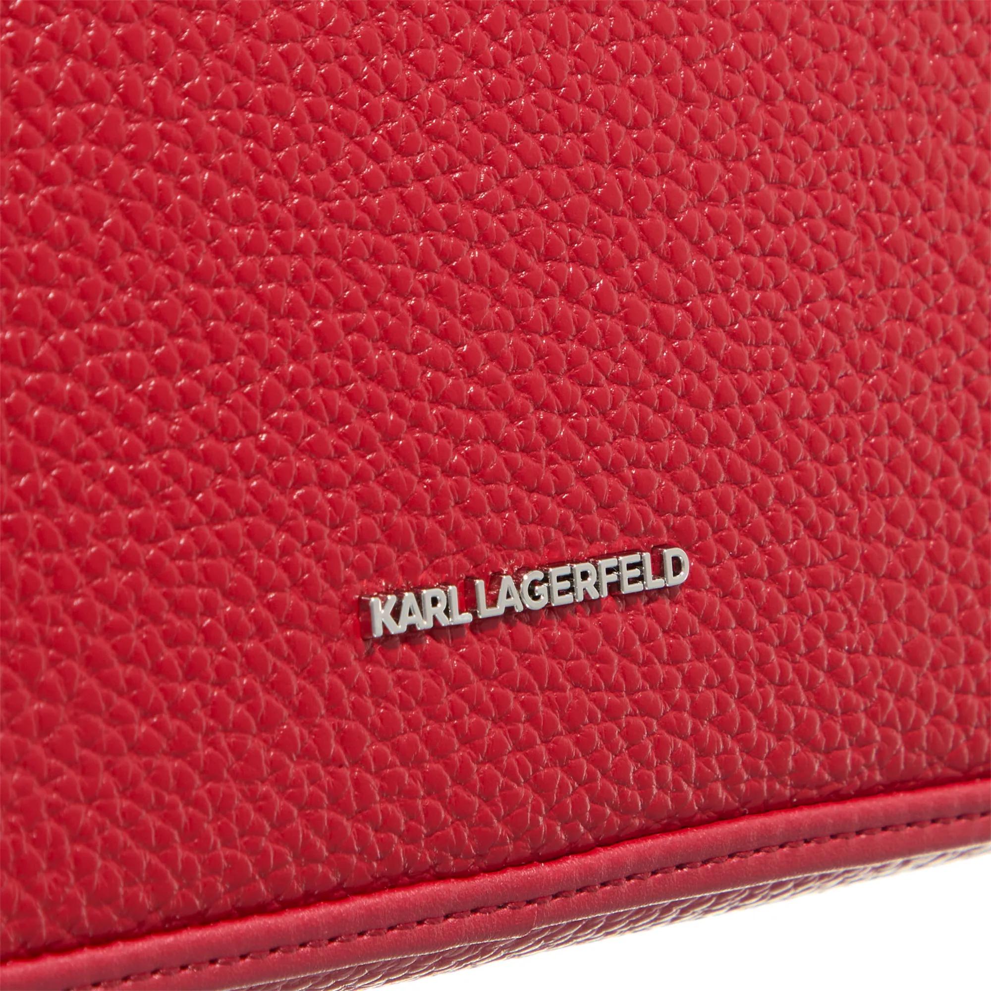 Karl Lagerfeld Crossbody bags K Skuare Camera Bag Grainy in rood