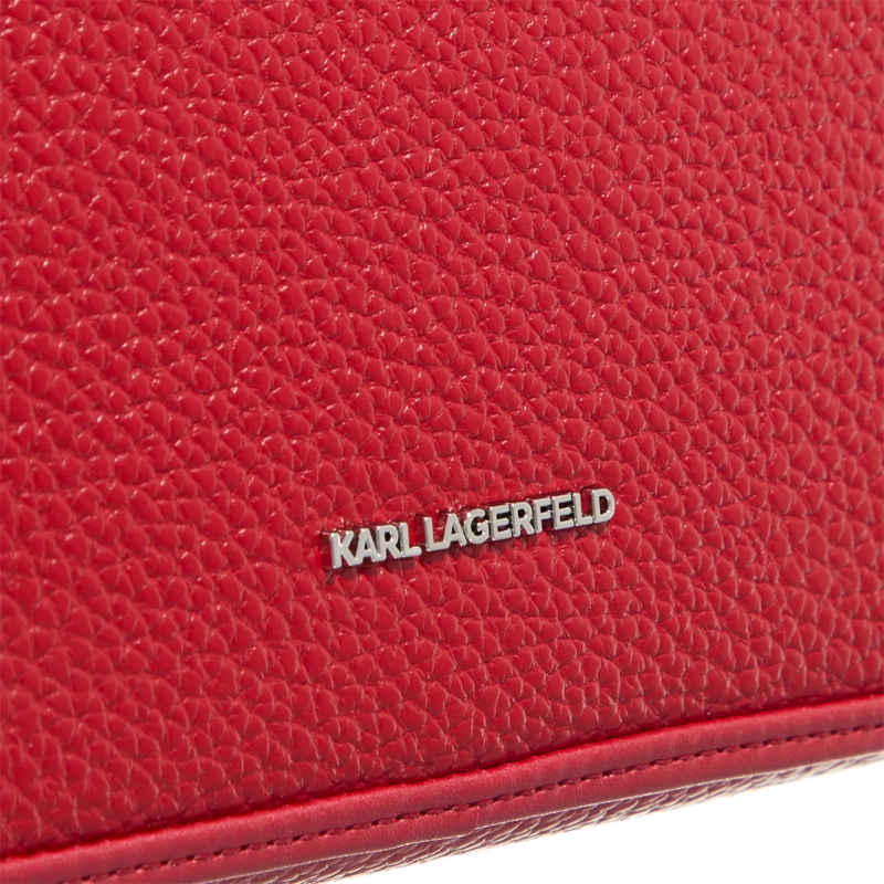 Karl Lagerfeld Camera Bag K/Skuare Camera Bag Grainy Klassic Red(Image 4)