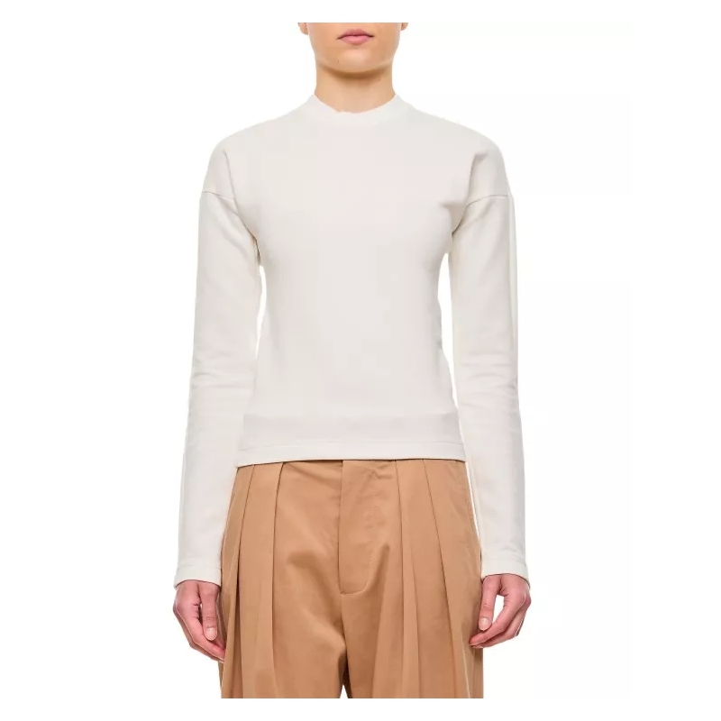 Plan C  Jersey Sweater White