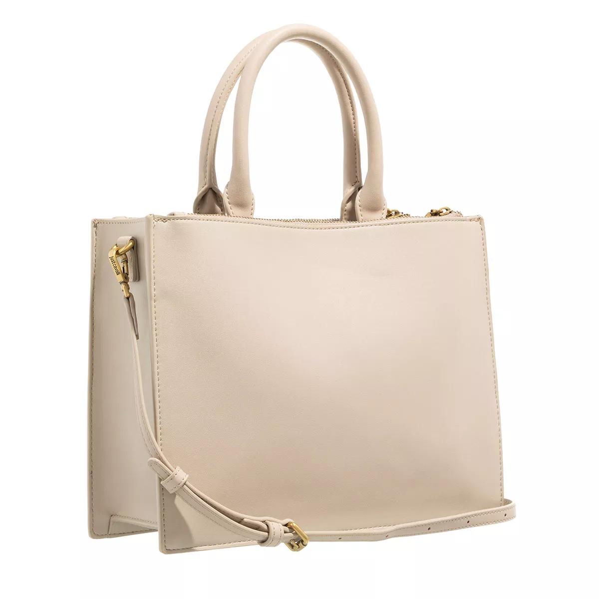 Just Cavalli Totes Range E Tiger Embossed Sketch 4 Bags in taupe
