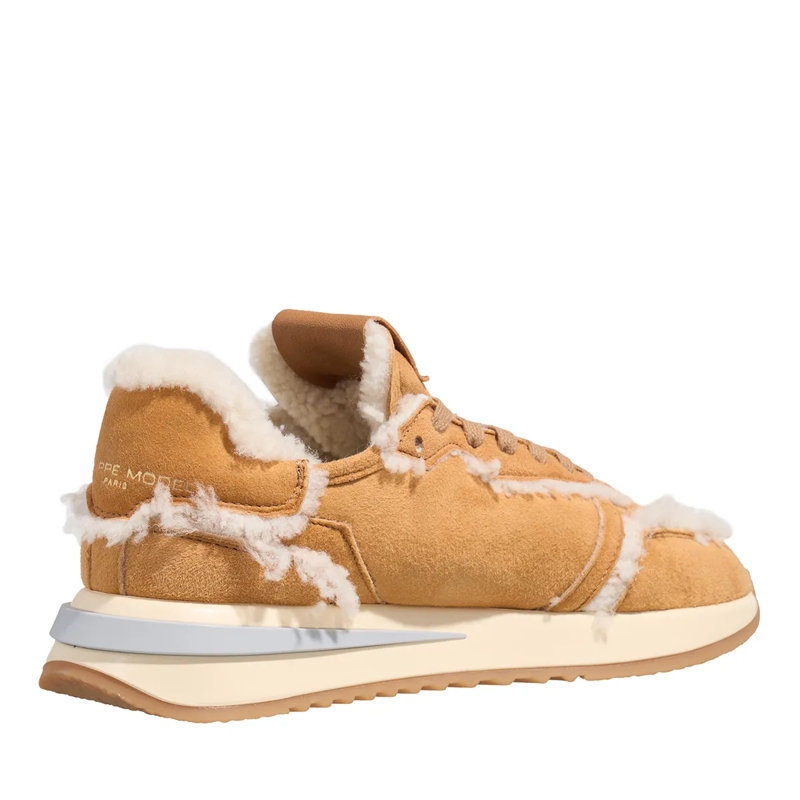 Philippe Model Low-Top-Sneaker Tropez 2.1 Low Woman Mouton Daim_Cognac(Image 4)