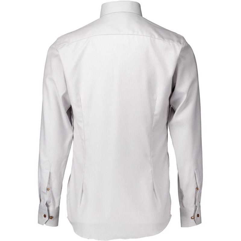 Eton  Eton Semi Solid Signature Twil Shirt Lange Mouw Ov beige(Image 7)