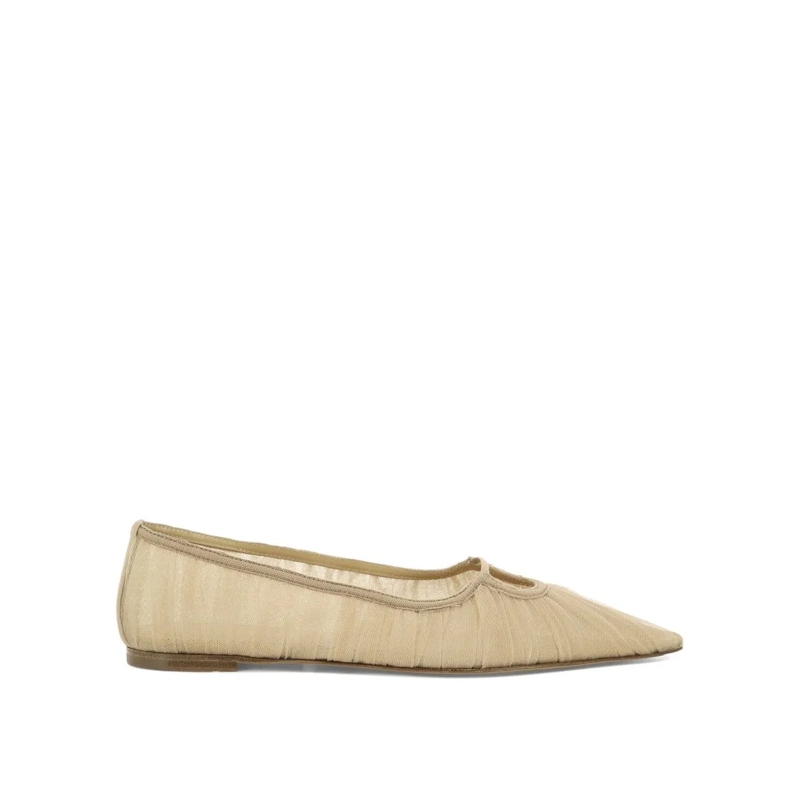 Nensi Dojaka Ballerines Pointed-Toe Ballet Flats Neutrals
