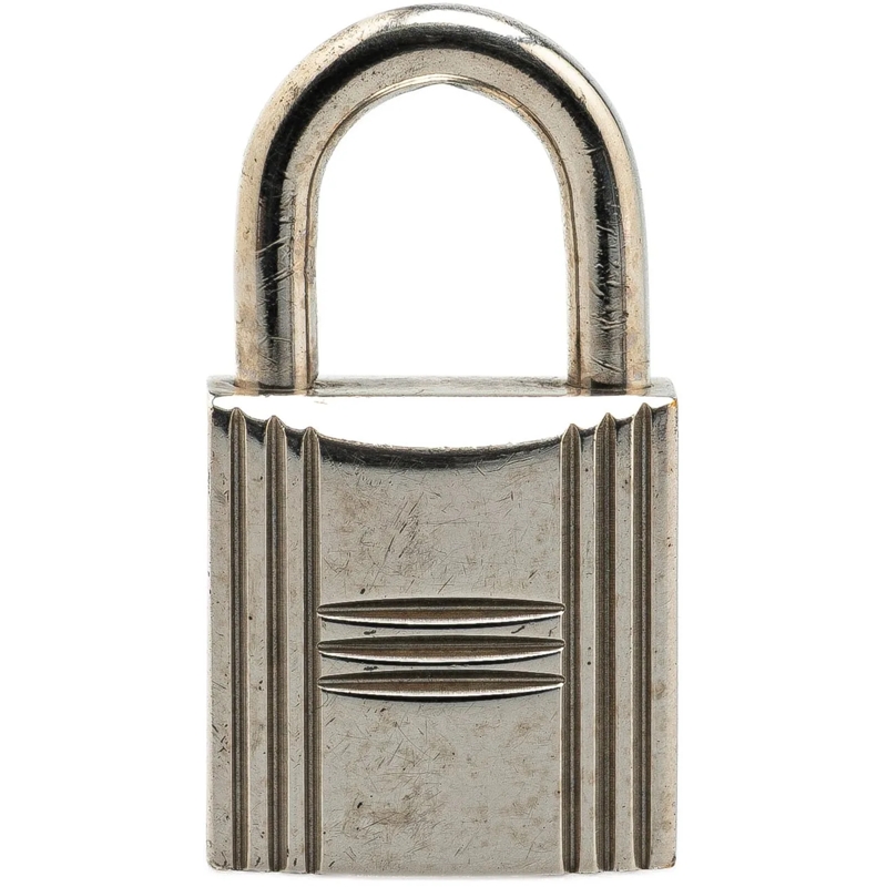Hermès  Palladium Plated Cadena Lock and Key silber