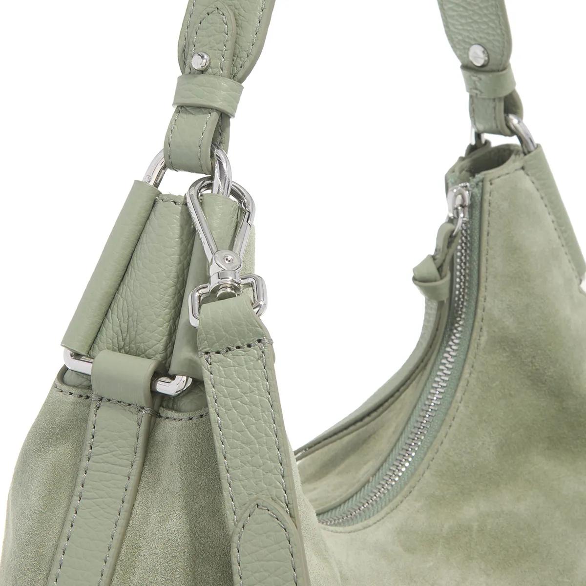 Coccinelle Hobo bags rebekka Suede in groen