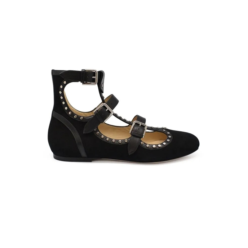 Jimmy Choo Balletschoenen Hartley Ballet Flats Black