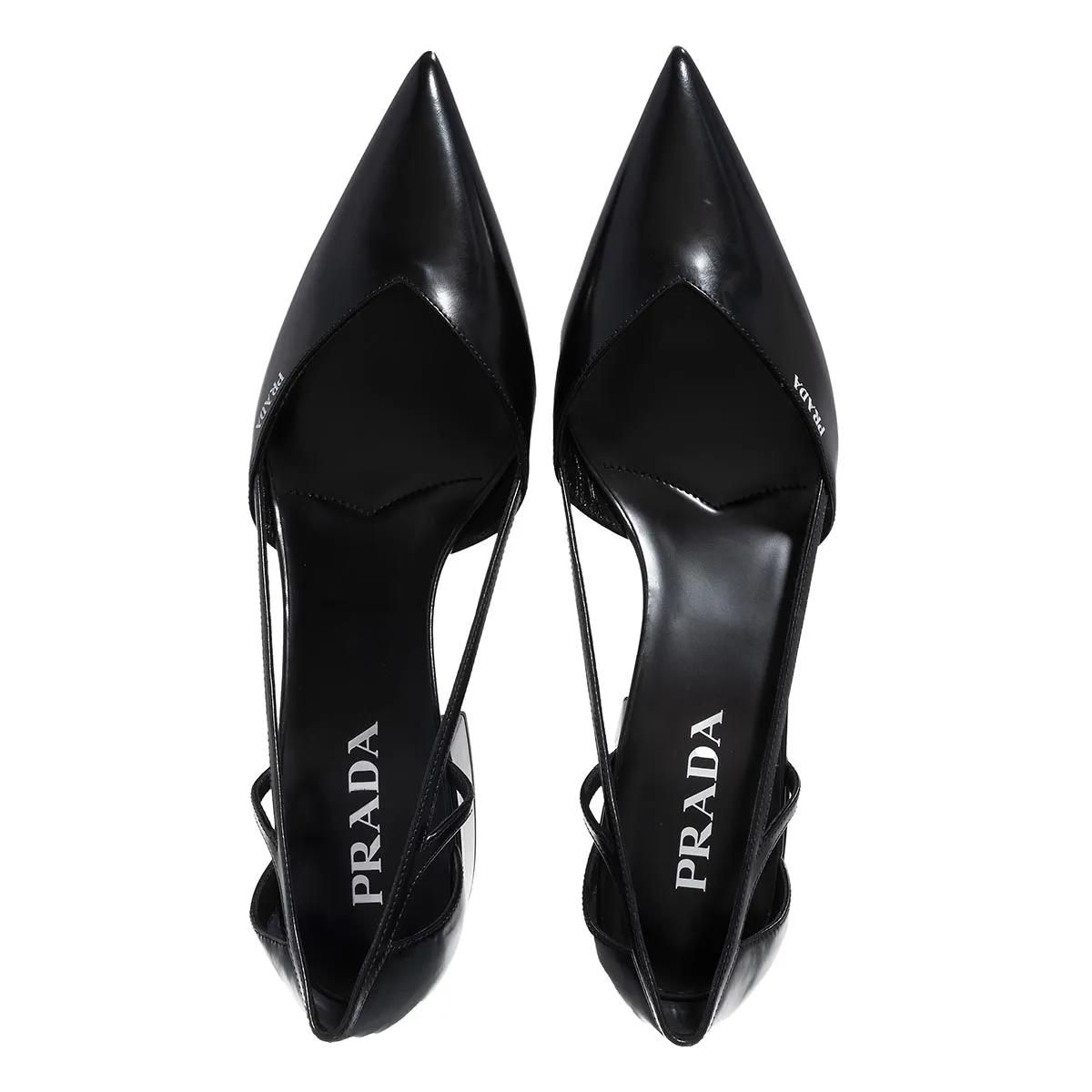 Thumbnail - Prada Hohe Schuhe - Cut Out Pumps - Gr. 37 (EU) - in Schwarz - für Damen